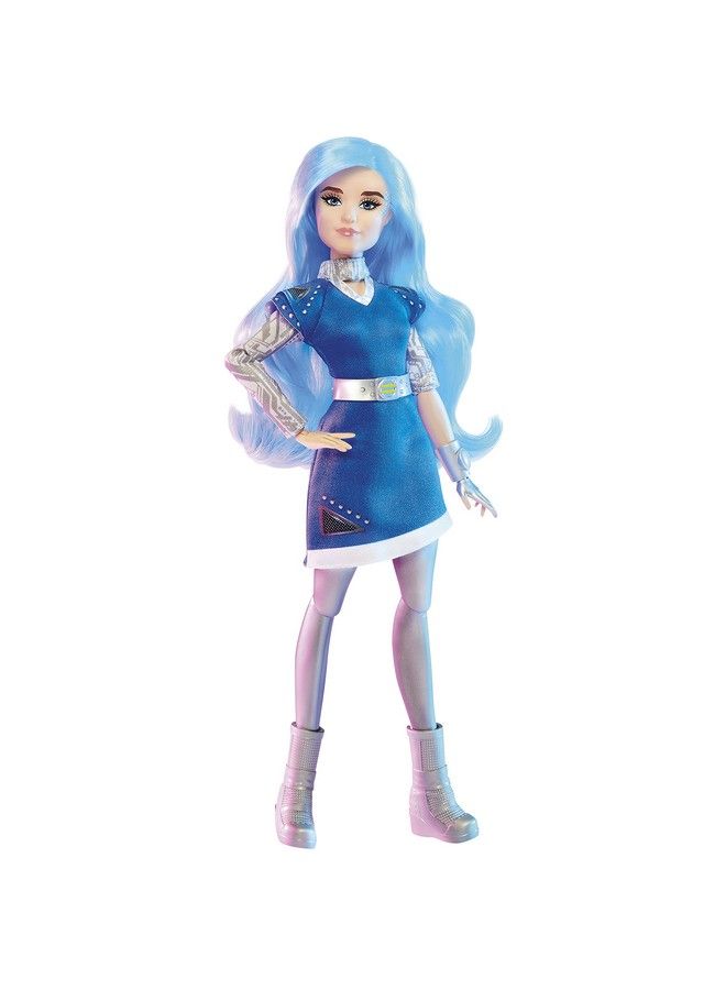 Disney Zombies 3 Addison Fashion Doll 12Inch Doll With Long Blue Hair Dress Shoes And Accessories. Toy For Kids Ages 6 Years Old And Up