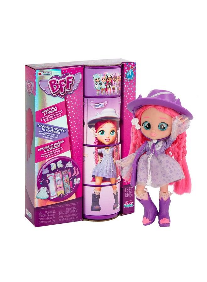 Bff Katie Fashion Doll With 9+ Surprises Including Outfit And Accessories For Fashion Toy Girls And Boys Ages 4 And Up 7.8 Inch.