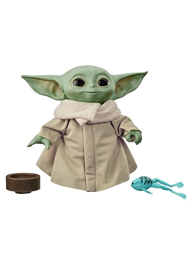 The Child Talking Plush Toy With Character Sounds And Accessories The Mandalorian Toy For Kids Ages 3 And Up Green
