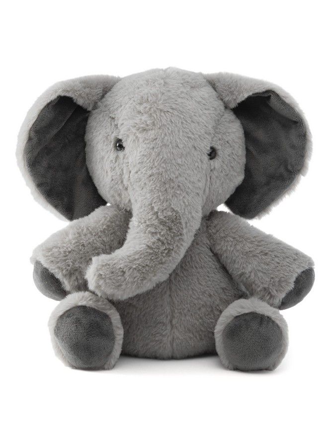 Elephant Stuffed Animals Soft & Cozy Baby Stuffed Elephant Plush Toy (Large 10.5 Inches) Machine Washable Stuffed Animals For Babies & Toddlers Of All Ages