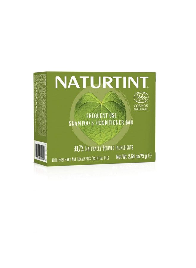 2 In 1 Volumizing Shampoo And Conditioner Bars Ecofriendly (Frequent Use Rosemary & Eucalyptus)