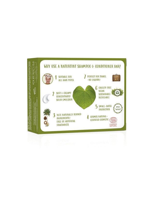 2 In 1 Volumizing Shampoo And Conditioner Bars Ecofriendly (Frequent Use Rosemary & Eucalyptus)