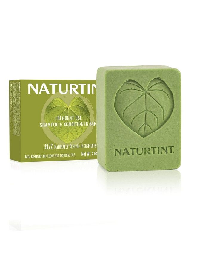 2 In 1 Volumizing Shampoo And Conditioner Bars Ecofriendly (Frequent Use Rosemary & Eucalyptus)
