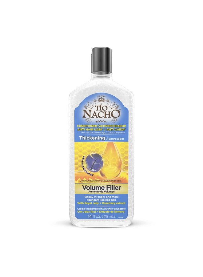 Anti Hair Loss Thickening Volume Filler Conditioner With Royal Jelly & Rosemary Volumizing & Bodyboosting Hair Care 14 Fluid Ounces