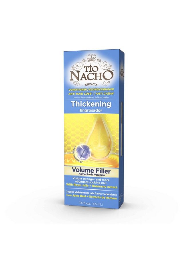 Anti Hair Loss Thickening Volume Filler Conditioner With Royal Jelly & Rosemary Volumizing & Bodyboosting Hair Care 14 Fluid Ounces