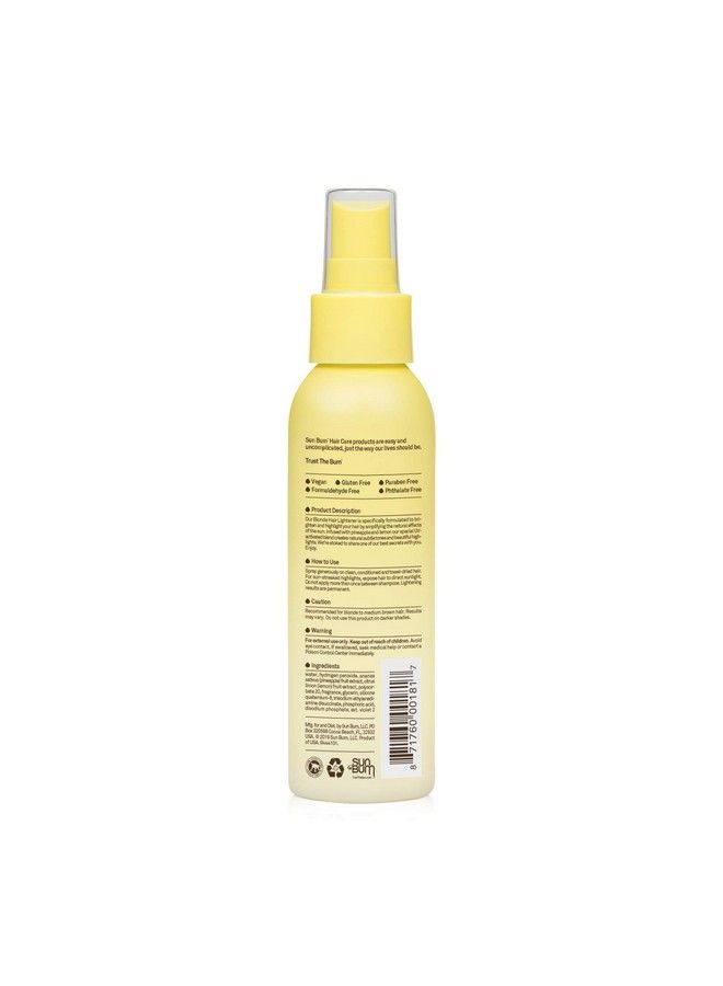 Blonde Formula Hair Lightener 4 Oz Spray Bottle 1 Count Blonde. For Blonde To Medium Brown Hair Types