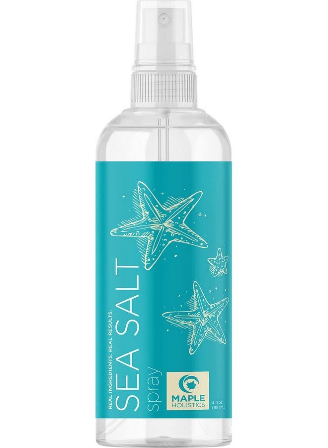 Volumizing Sea Salt Spray For Hair Texturizing Beach Waves Spray & Hair Mist Curl Activator Non Sticky Styling Beach Hair Spray For Men And Women With Nourishing Sea Kelp Extract And Argan Oil