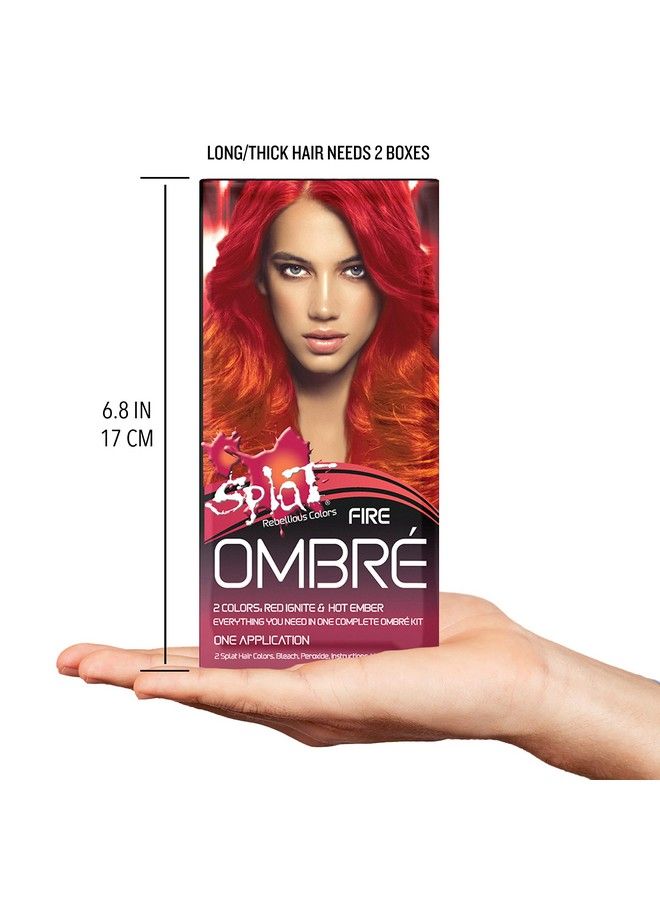 Semi Permanent Fantasy Complete Hair Color Kit In Ombre Fire