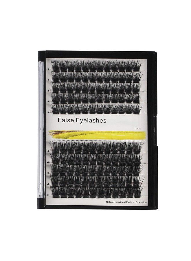 120 Clusters 10Mm+12Mm/12Mm+14Mm/14Mm+16Mm Mixed Wide Cluster False Eyelash Individual Cluster Eyelashes Grafting Fake False Eyelashes Eyelash Extension (12Mm+14Mm Mixed)