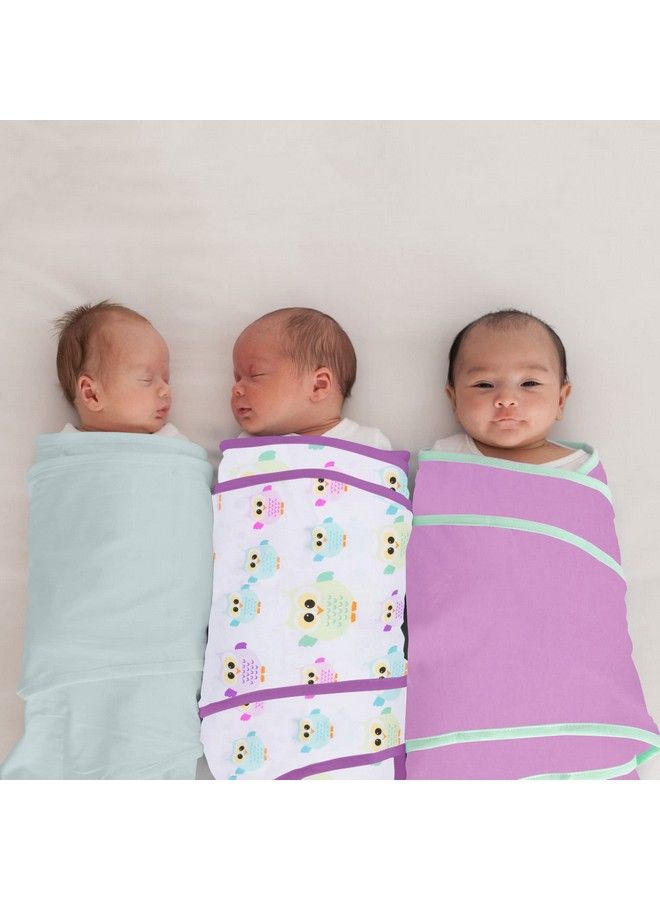 Baby Sleep Wearable Swaddle Wrap For Newborn Infant Boy Or Girl 03 Months Mint