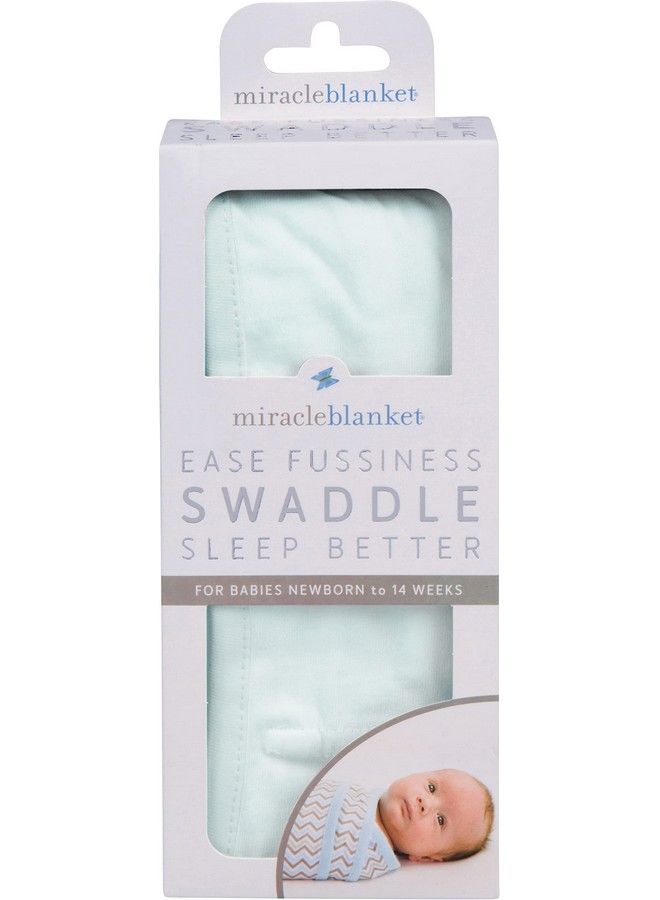 Baby Sleep Wearable Swaddle Wrap For Newborn Infant Boy Or Girl 03 Months Mint