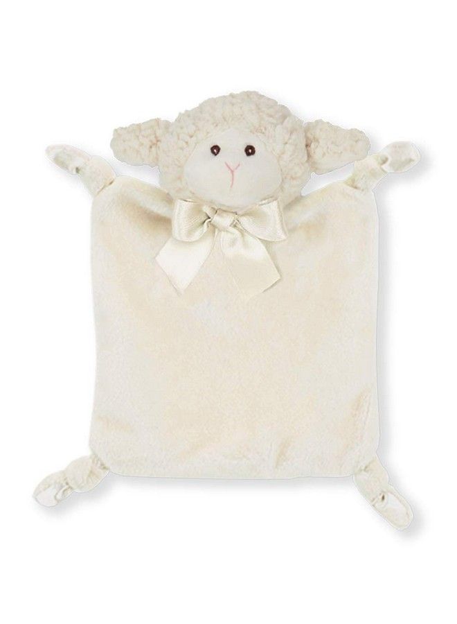 Bearington Baby Wee Lamby Small Lamb Stuffed Animal Lovey Security Blanket 8