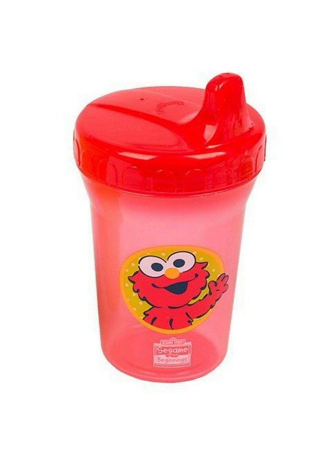 Sesame Beginnings 8Oz. Spill Proof Cups Big Bird Cookie Monster And Elmo (3Pack) Multicolored