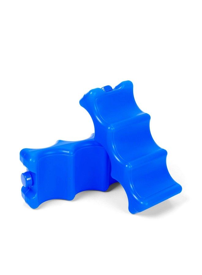 Reusable Ice Packs For Breastmilk Storage (Pack Of 2) Breastmilk Bottle Ice Packs For Breastfeeding Working Mom Blue