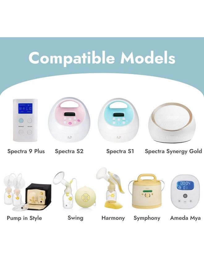 [6Count] Papablic Duckbill Valves For Spectra And Medela Replaceable Duckbill Valves For Spectra S1 Spectra S2 Valves And Medela Pump In Style Bpa/Dehp Free
