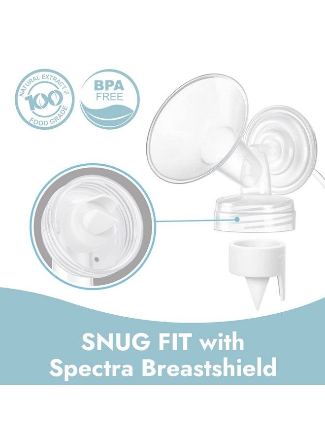 [6Count] Papablic Duckbill Valves For Spectra And Medela Replaceable Duckbill Valves For Spectra S1 Spectra S2 Valves And Medela Pump In Style Bpa/Dehp Free