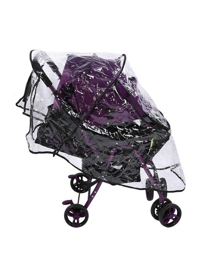 Stroller Rain Cover Baby Stroller Rain Cover 1Pcs Pvc Universal Waterproof Baby Stroller Rain Cover Dust Wind Shield Pram Accessory