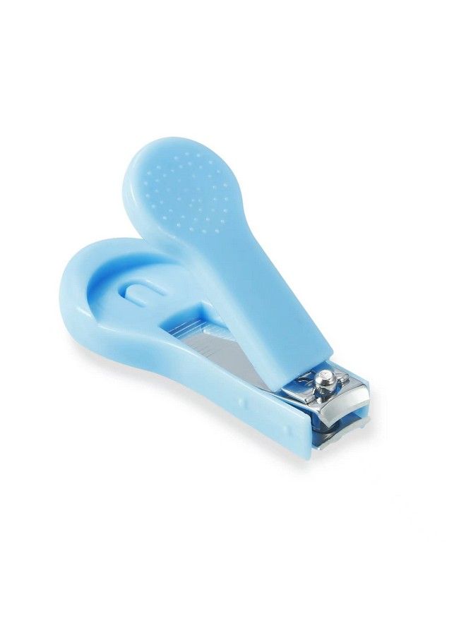 Baby Healthcare And Grooming Kit Baby Safety Set Baby Comb Brush Finger Toothbrush Nail Clippers Scissors Nasal Aspirator Baby Essentials Nursery Care Kit (Blue)