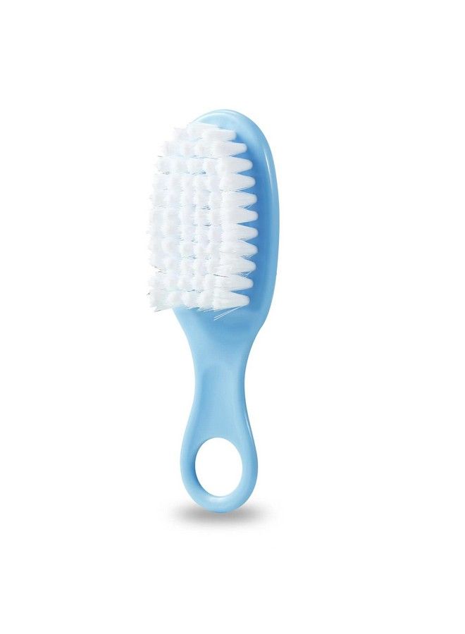 Baby Healthcare And Grooming Kit Baby Safety Set Baby Comb Brush Finger Toothbrush Nail Clippers Scissors Nasal Aspirator Baby Essentials Nursery Care Kit (Blue)