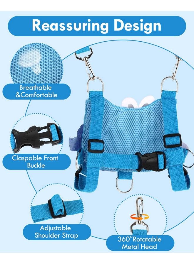 Toddler Leash For Walking Baby Leashes For Toddlers 4In1 Kid Harness With Leash Child Safety Leash Anti Lost Wrist Link (Whale)