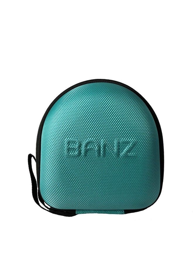 Kids Earmuffs Case (Not Baby Size) Protective Premium Hard Eva Case Holds Kids Size Headphones Protect Children Hearing Earmuffs Travel Case Lagoon
