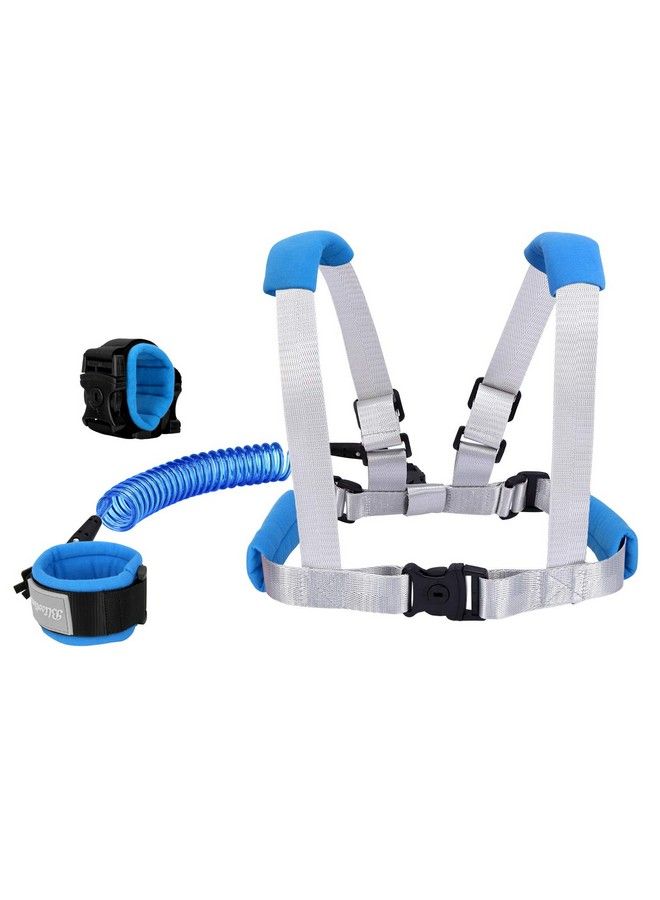 2 In 1 Toddler Leash Anti Lost Wrist Link For Toddlers Toddler Harness Baby Leash Leash For Toddlers Wrist Leashes Child Leashes For Toddlers Not Easy To Open Without Key