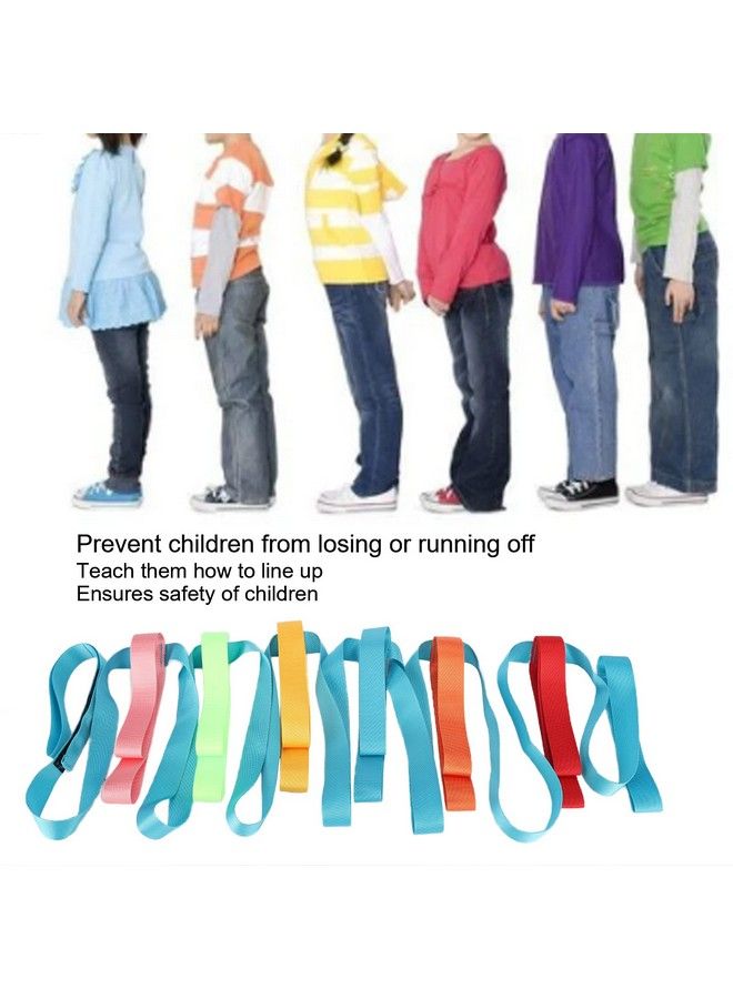Walking Rope Baby Kids Walking Rope Anti‑Lost Colorful Handles Safety Harnesses Leashes Safety Line Rope For Preschool Daycare Walking Harness Child Leash Wrist Leash Harness Walking Leash