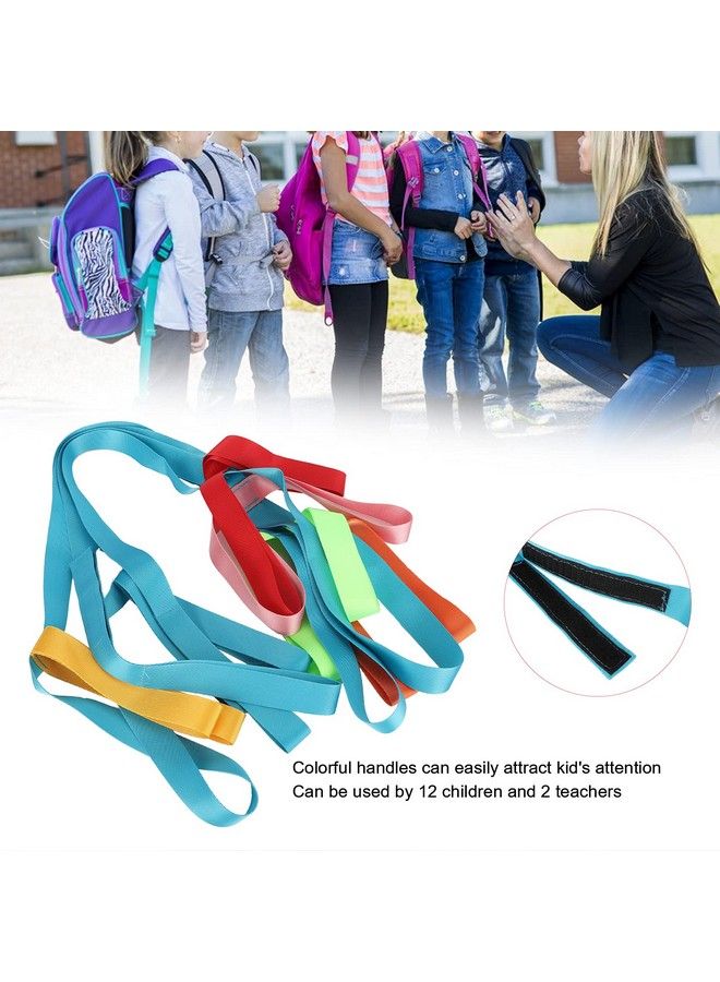Walking Rope Baby Kids Walking Rope Anti‑Lost Colorful Handles Safety Harnesses Leashes Safety Line Rope For Preschool Daycare Walking Harness Child Leash Wrist Leash Harness Walking Leash