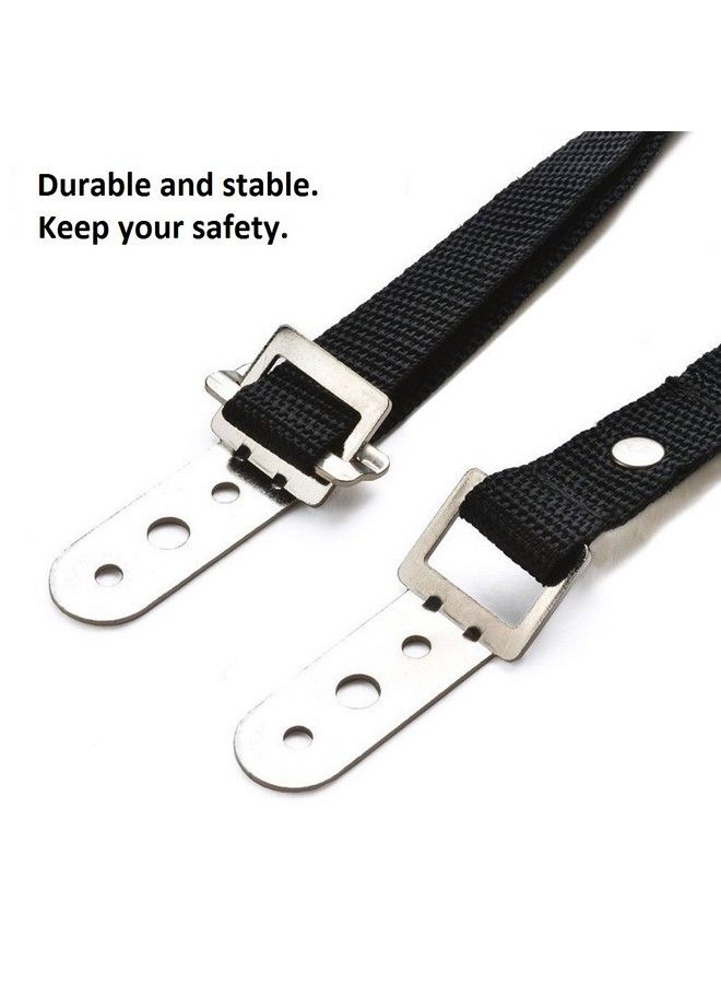Baby Safety Metal Tv Straps Furniture Antitip Straps Heavy Duty Strap All Flat Screen Tv/Furniture 2 Pack