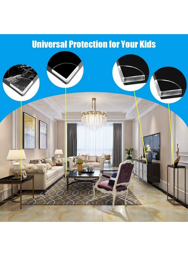 [36 Pack] Slim Clear Edge Bumpers Tomorotec Corner Protectors Edge Guards Corner Cushion For Baby Safety For Furniture Slim Table Windows Bed And Etc