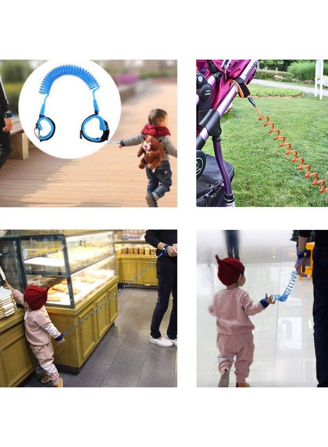 Anti Lost Wrist Link Safety Wrist Link For Toddlers And Kidstoddler Harness Walking Leashorange1.5 Meters(4.9Ft)