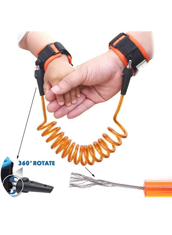 Anti Lost Wrist Link Safety Wrist Link For Toddlers And Kidstoddler Harness Walking Leashorange1.5 Meters(4.9Ft)