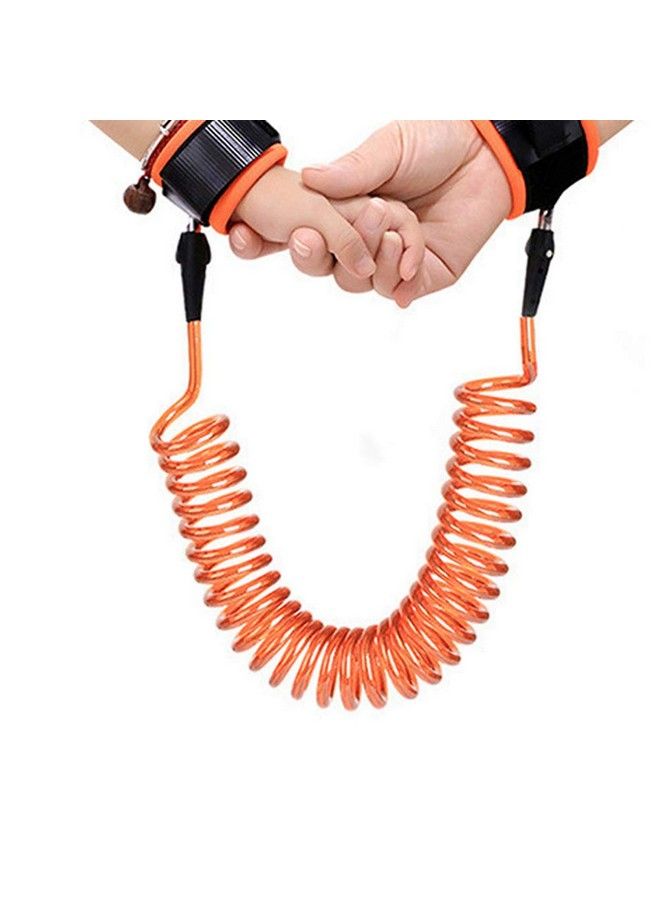 Anti Lost Wrist Link Safety Wrist Link For Toddlers And Kidstoddler Harness Walking Leashorange1.5 Meters(4.9Ft)