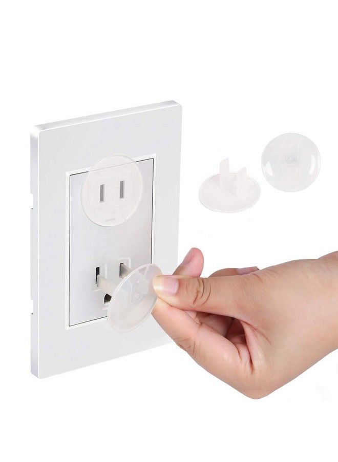 38 Pieces Clear Outlet Covers Baby Proofing Vmaisi Electrical Safety Childproof Plug Protector (Clear 38 Pack)