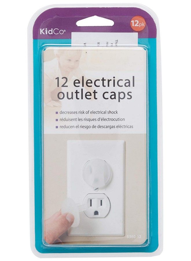 S36012 Electrical Outlet Caps / 12 Pack