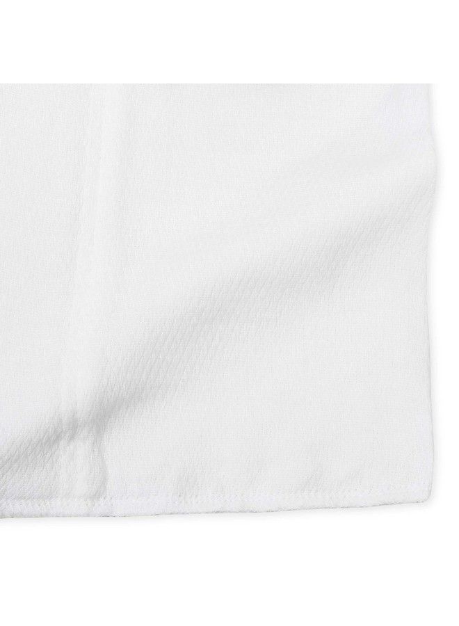 Unisex Baby Boys Girls Birdseye Prefold Cloth Diapers Multipack White 3Ply 10 Pack