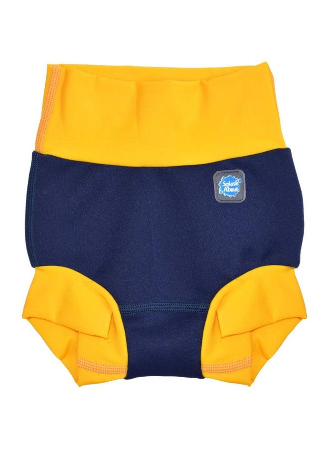 Happy Nappy Navy & Yellow 03 Months