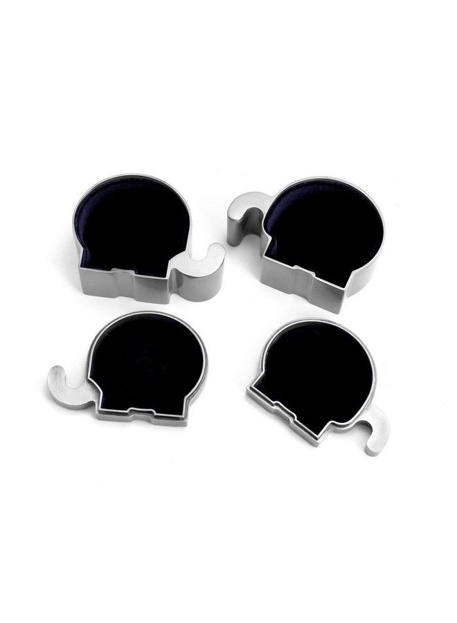 Silver Tooth Holder Baby First Tooth And Curl Keepsake Box Set Teeth Fairy Containter Gift Boxes For Child Kids