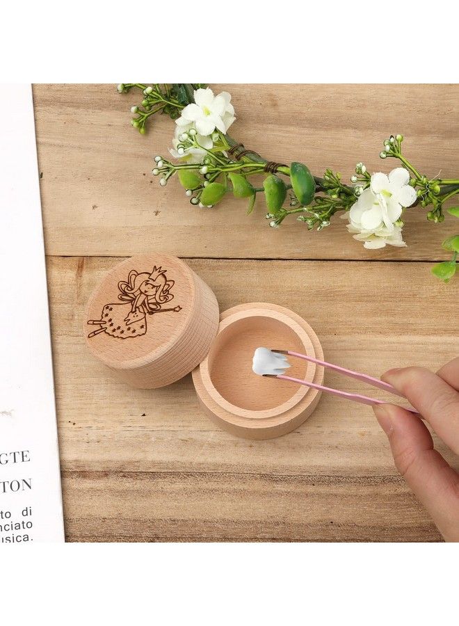 Tooth Fairy Box Wooden Baby Tooth Storage Box Portable Tooth Fairy Storage Box Milk Teeth Container Box Cute Lost Tooth Holder Keepsake To Keep The Childhood Memory