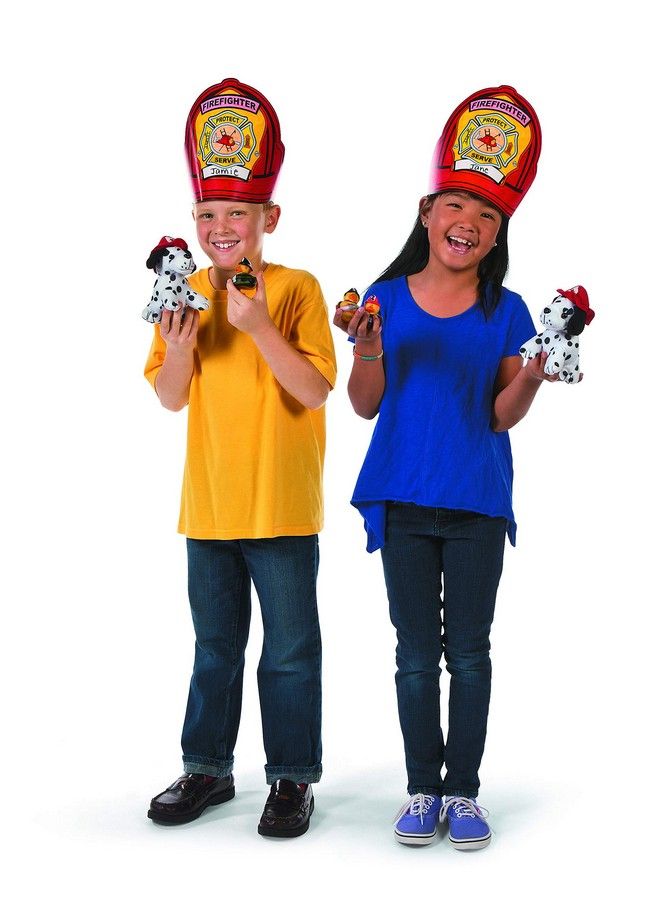 Firefighter Fireman Fire Fighter Hero Rubber Ducks (12 Pack)