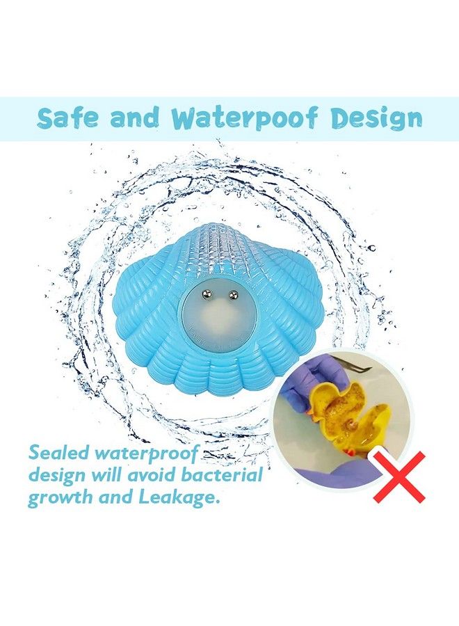 Bath Toys For Toddlers 13 No Hole Cute Light Up Bathtub Toys Floating Rubber Sea Animal Set With Flashing Colorful Led Light Unicorn Mermaid For Bathroom Shower Swimming Pool Party For Baby Girl Boy