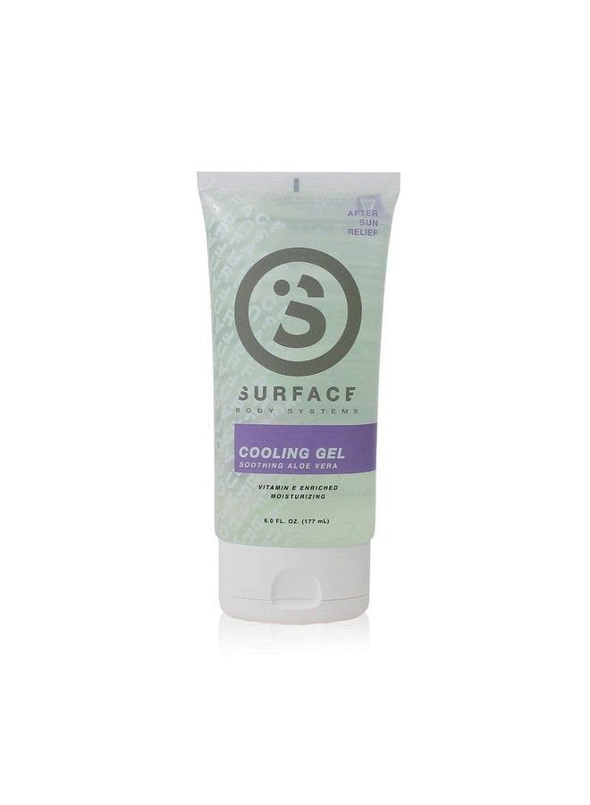 Surface After Sun Aloe Vera Gel With Vitamin E Moisturizing Cooling Relief Safe For Everyday Use 6 Oz