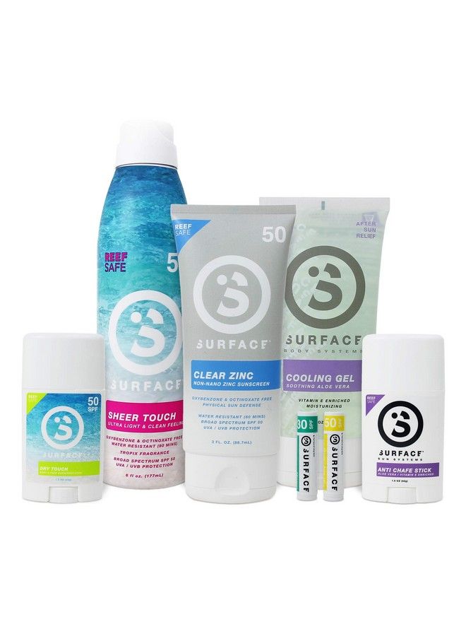 Surface After Sun Aloe Vera Gel With Vitamin E Moisturizing Cooling Relief Safe For Everyday Use 6 Oz