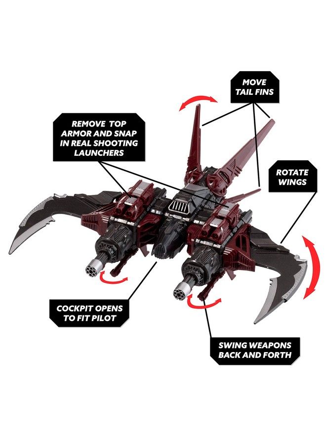 Snap Ships Scarab K.L.A.W. Interceptor Construction Toy For Custom Building And Battle Play Ages 8+
