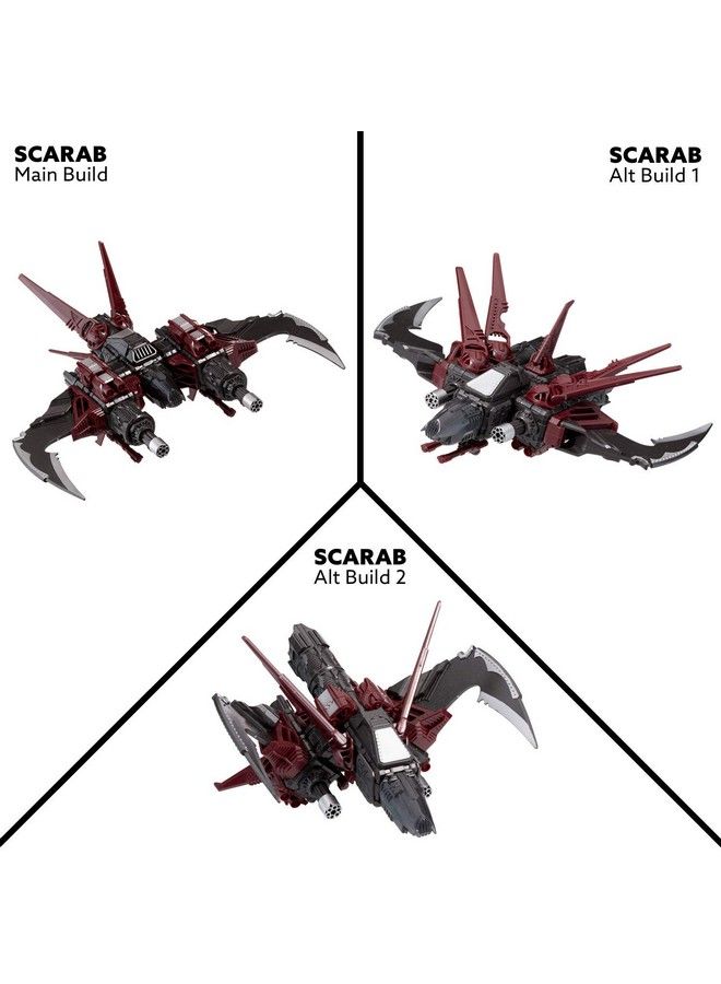 Snap Ships Scarab K.L.A.W. Interceptor Construction Toy For Custom Building And Battle Play Ages 8+