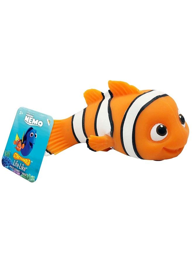 Disney Stretchy Toys Nemo Figures Squish & Pull Toys (1 Nemo) Finding Nemo Anxiety Calming Fidget Toy Stress Toys Birthday Gifts For Kids Boys & Girls. C69001