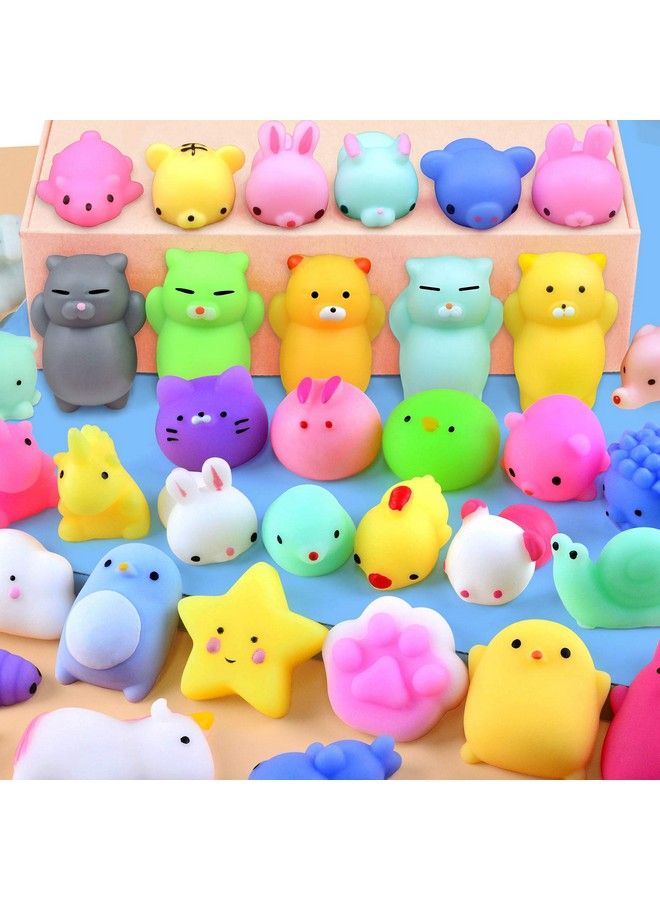 Mochi Squishy Toys 20 Pcs Mini Squishy Animal Squishies Party Favors For Kids Kawaii Squishy Squeeze Toy Cat Unicorn Squishy Stress Relief Toys For Adults Birthday Favors For Kids Pinata Filler Random