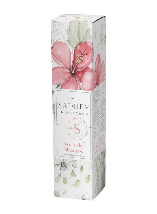 Ayurvedic Shampoo Coconut & Hibiscus 200 Ml