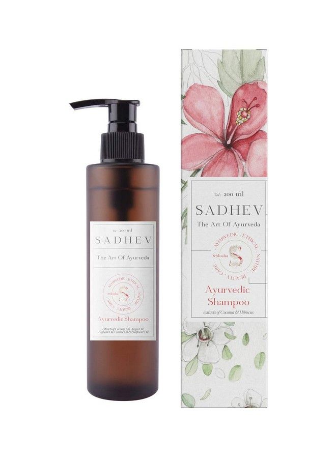 Ayurvedic Shampoo Coconut & Hibiscus 200 Ml