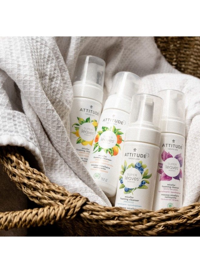 Foaming Micellar Water Plant And Mineralbased Ingredients Vegan And Crueltyfree Facial Cleanser Hypoallergenic Unscented 5 Fl Oz